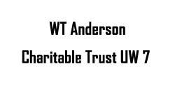 WT Anderson Charitable Trust UW 7